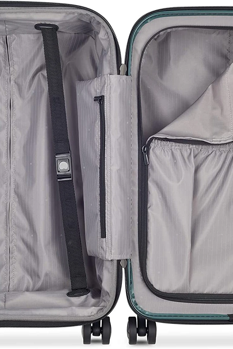 Delsey Helium Titanium 21" Exp. Spinner Carry-On 4 Delsey Helium Titanium 21" Exp. Spinner Carry-On - Image 4