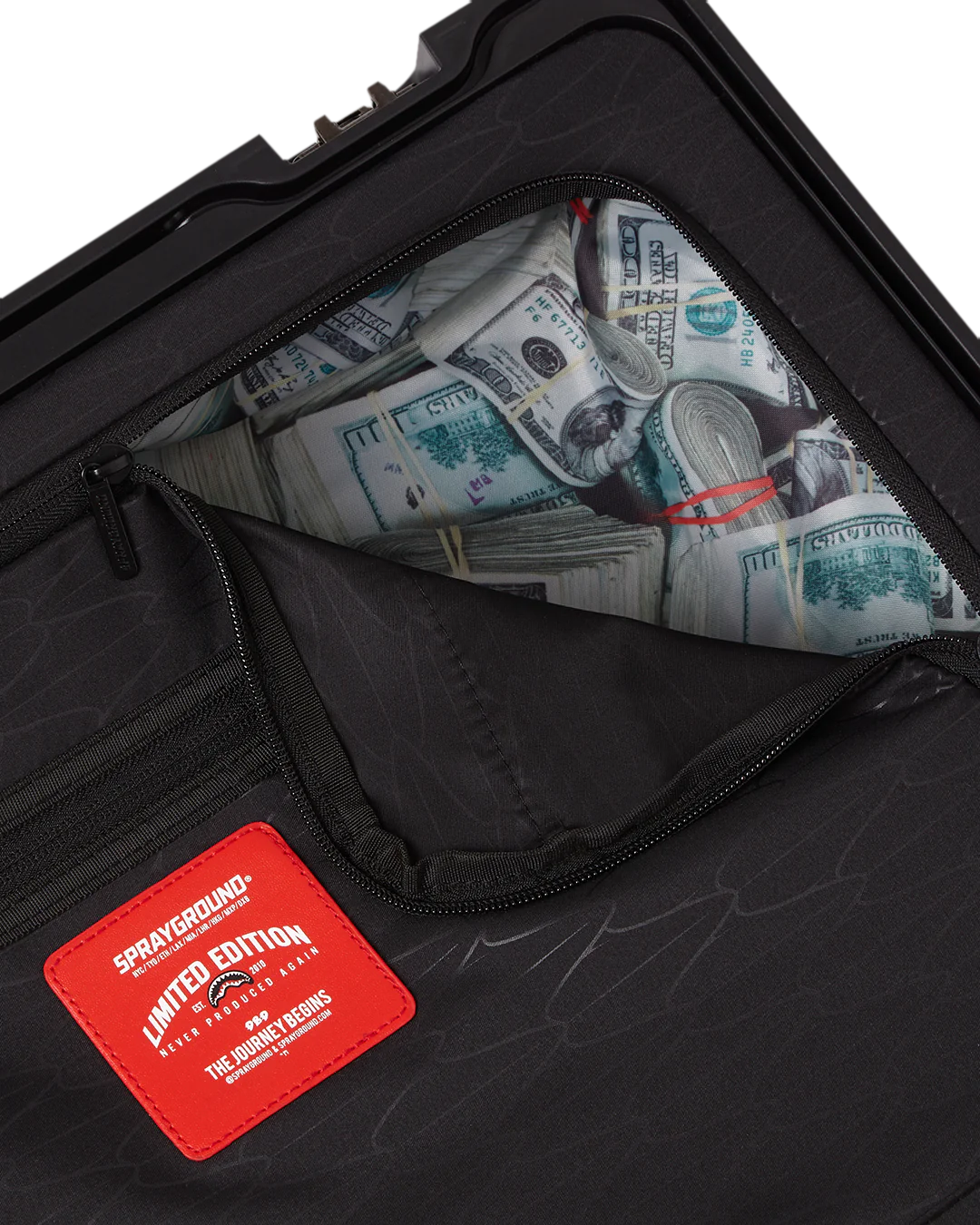 Sprayground The Wild One Sharknautics Hardshell 21.5'' Carry-On Luggage 12 Sprayground The Wild One Sharknautics Hardshell 21.5'' Carry-On Luggage - Image 12