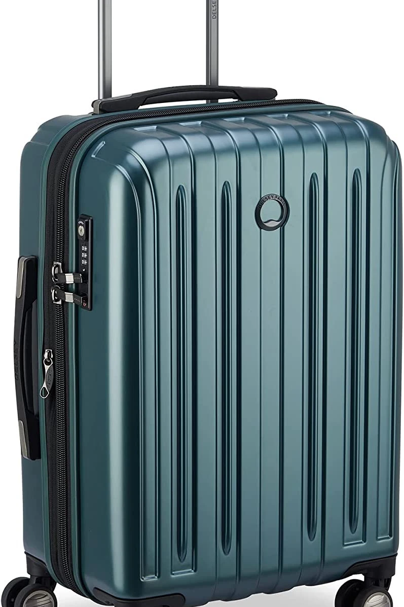 Delsey Helium Titanium 21" Exp. Spinner Carry-On 2 Delsey Helium Titanium 21" Exp. Spinner Carry-On - Image 2