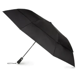 Totes Blue Line Golf Size Auto Vented Canopy Umbrella