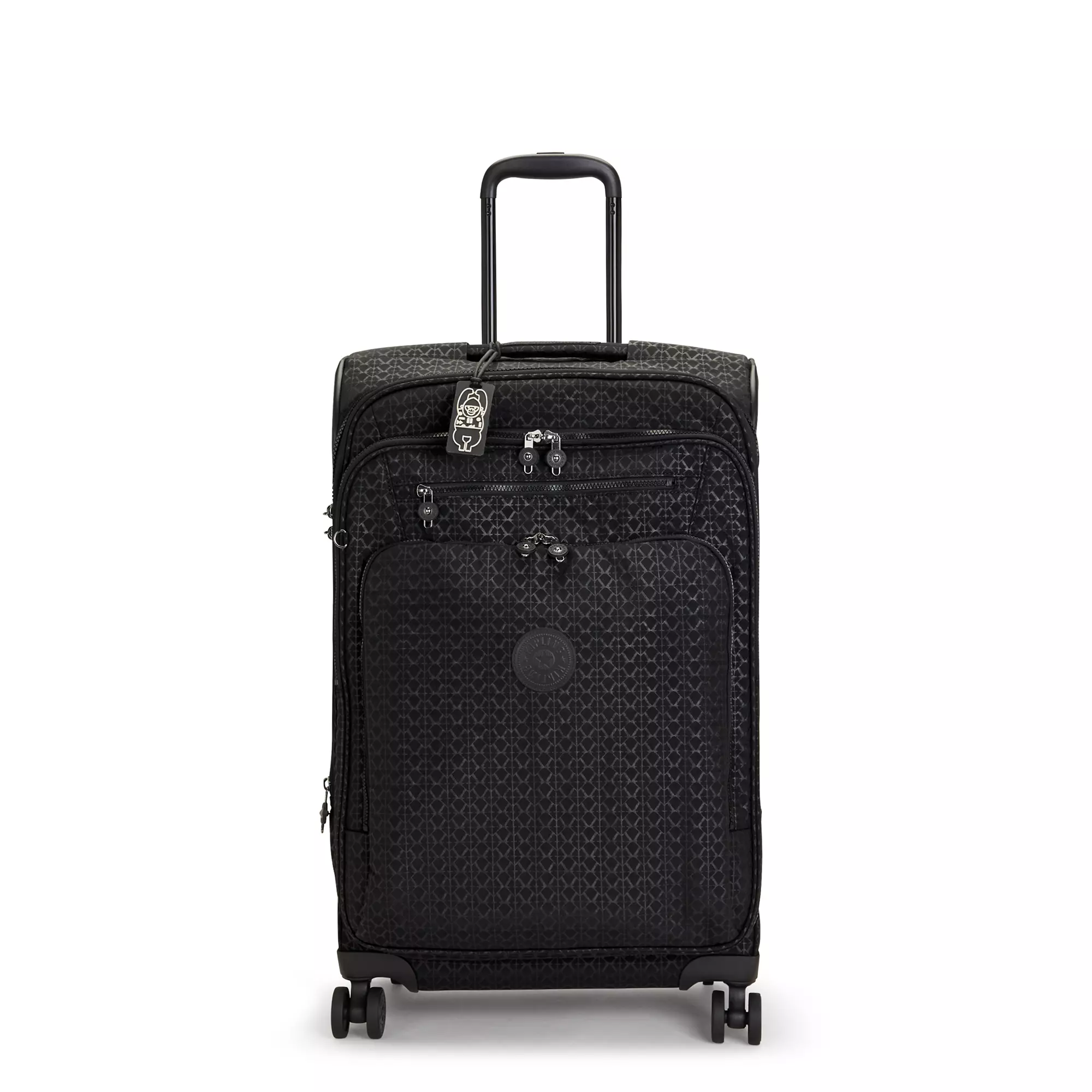 Kipling New Youri Spin Medium Printed 4 Wheeled Rolling Luggage 1 Kipling New Youri Spin Medium Printed 4 Wheeled Rolling Luggage