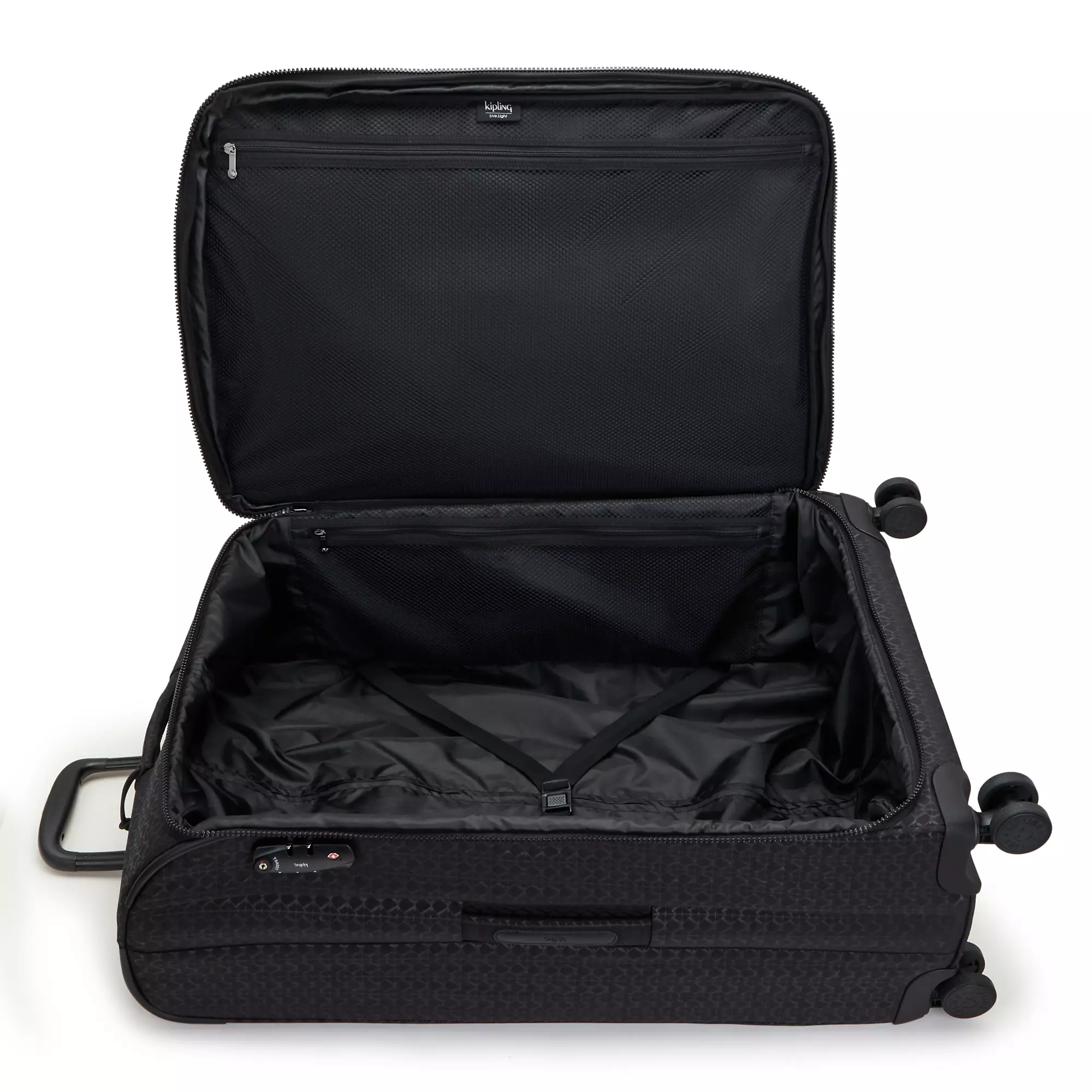 Kipling New Youri Spin Large Printed 4 Wheeled Rolling Luggage 3 Kipling New Youri Spin Large Printed 4 Wheeled Rolling Luggage - Image 3