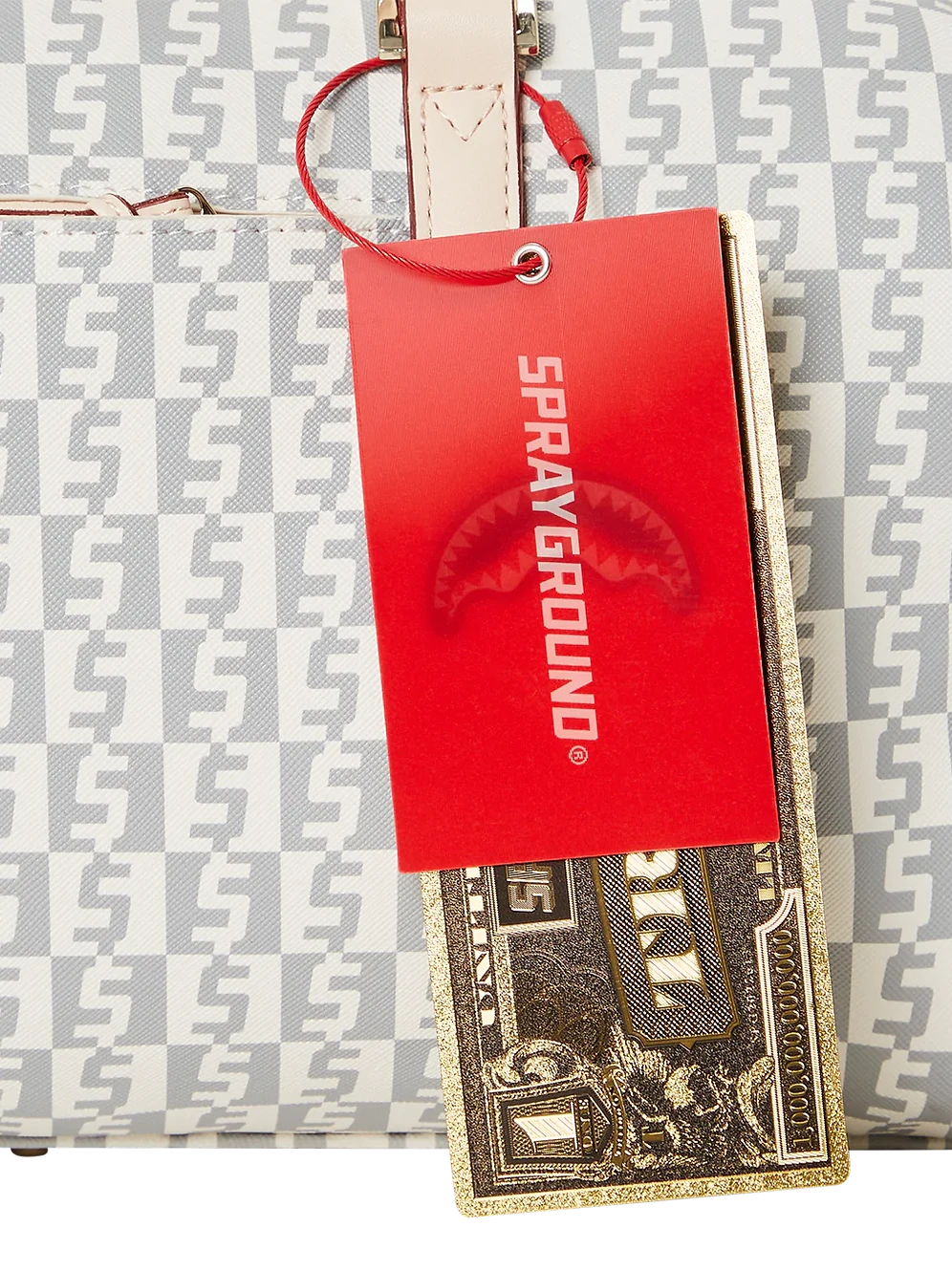 Sprayground Creme De La Creme Mini Duffel Bag 9 Sprayground Creme De La Creme Mini Duffel Bag - Image 9